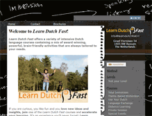Tablet Screenshot of learndutchfast.nl